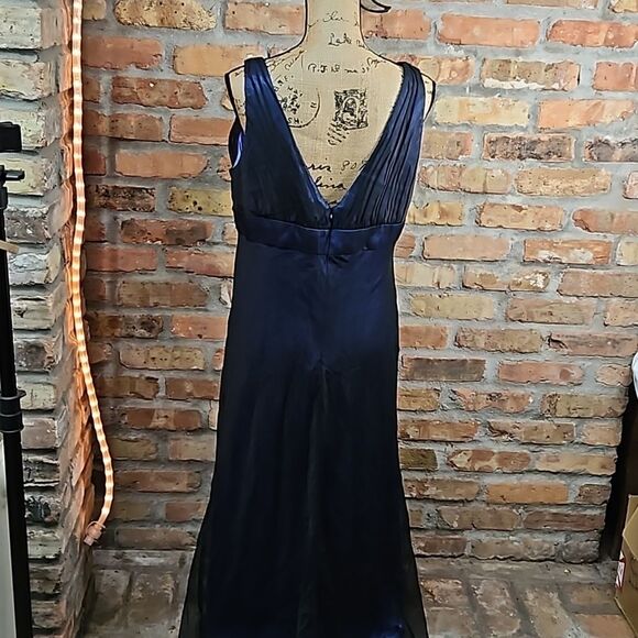 NWOT D'Albert Midnight Blue maxi gown size 14 - Picture 9 of 15